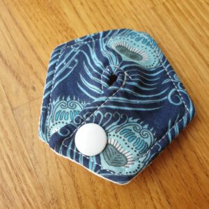 Skin Protector for PEG/SPC - Liberty of London Luxury Fabric Blue Peacock Print